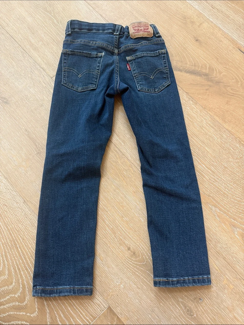 Levi’s Kids Dark Blue Denim Jeans - 6 Reg Classic Stretch Fit